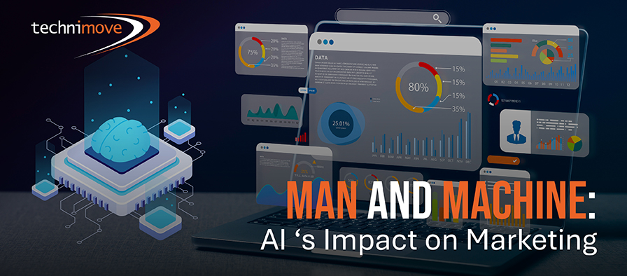 Blog Image Banner - Man and Machine: AI‘s Impact on Marketing