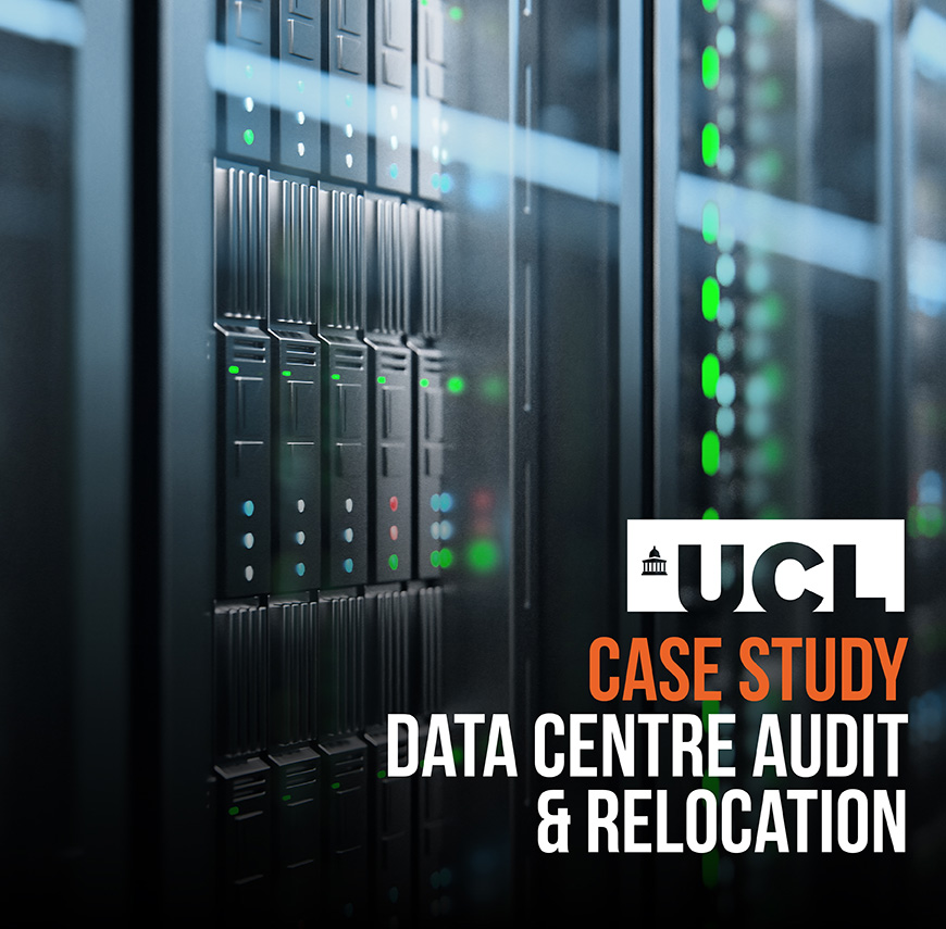 University College London - Data Centre Audit and Relocation - Case Study Thumbnail