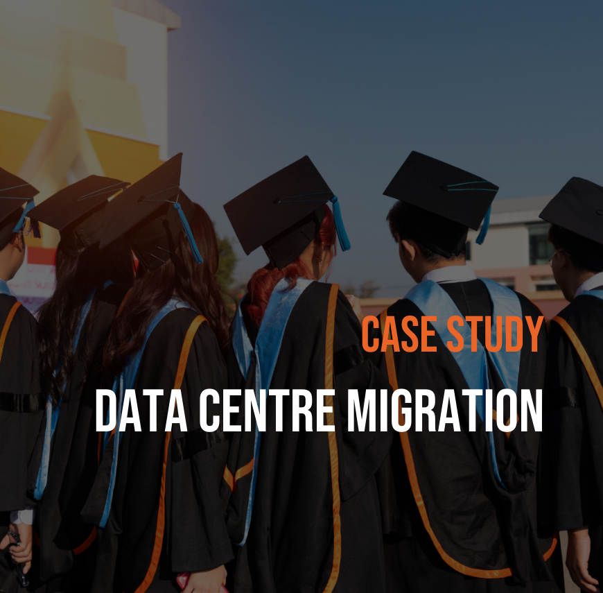 Overview of a data centre migration case study highlighting key challenges and solutions in IT infrastructure relocation.