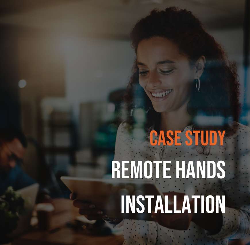 Remote hands installation case study for German tech consultancy