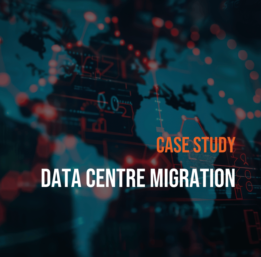 GPS-tracked Technimove vehicle transporting IT equipment during migration.